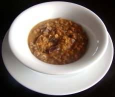 LENTEJAS CON JAMÓN SERRANO 1