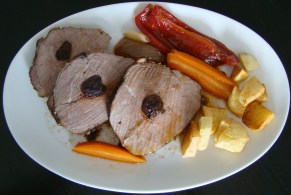 FILO RELLENO DE CIRUELAS