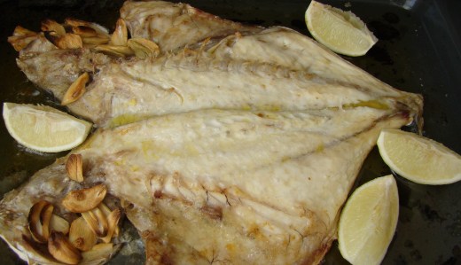 DORADA AL HORNO