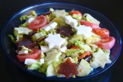 ENSALADA DE DULCE DE MEMBRILLO