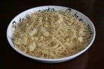 Espaguetis con ajos