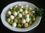 Ensalada de Huevos de Codorniz