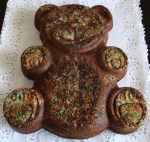 TARTA DE CHOCOLATE OSITO HECHA PARA EL COLEGIO