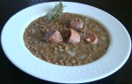 POTAJE DE LENTEJAS CON CHORIZO