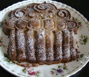 BIZCOCHO DE ZANAHORIA CON PASAS