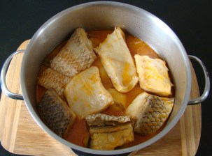 MARMITAKO DE PESCADO SALADO LUBINA