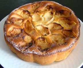 BIZCOCHO DE MANZANAS FRITAS (REINETAS)