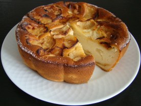 BIZCOCHO DE MANZANAS FRITAS