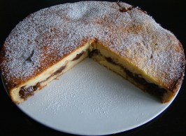 BIZCOCHO DE MERMELADA DE CIRUELAS