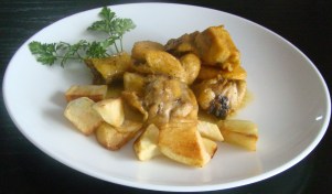 POLLO DE CORRAL CON CERVEZA