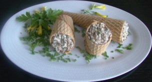 CANUTILLOS DE ATÚN Y QUESO