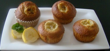 MAGDALENAS CON PLÁTANOS