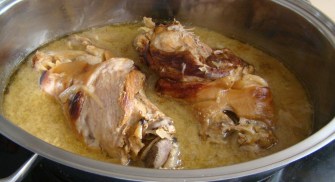 CODILLO TERMINADA LA COCCIÓN