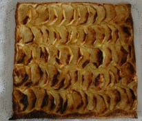 PASTEL DE MANZANA CON AZÚCAR MORENA