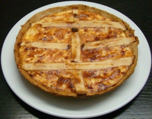 QUICHÉ DE JAMÓN Y QUESO