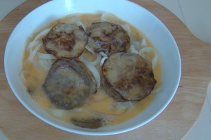 TORTILLA CON BERENJENAS