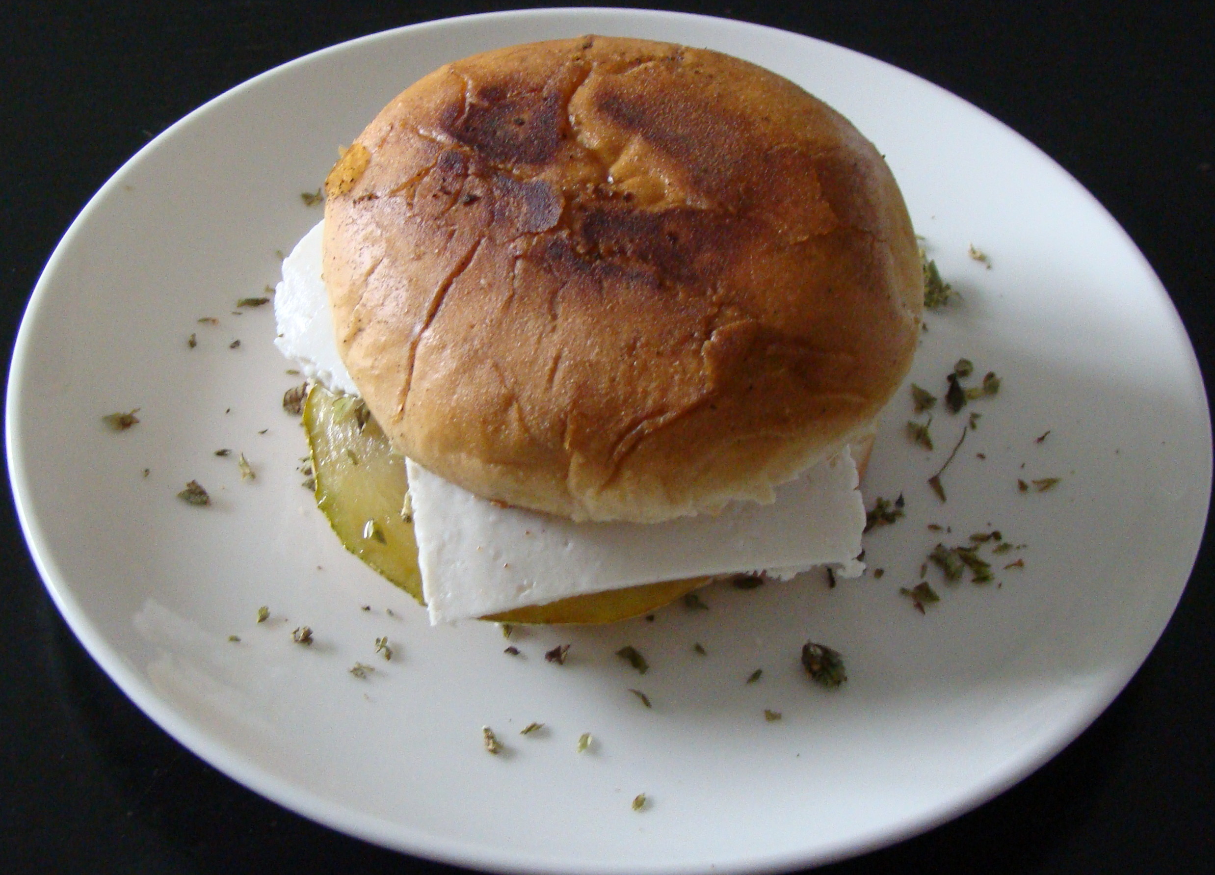 HAMBURGUESA DE BUBANGO Y QUESO