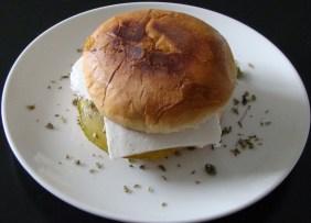 HAMBURGUESA DE BUBANGO Y QUESO