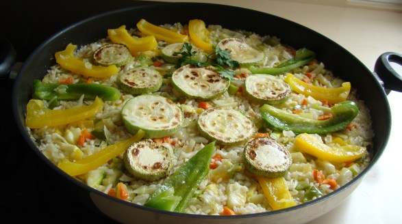 ARROZ CON VERDURA