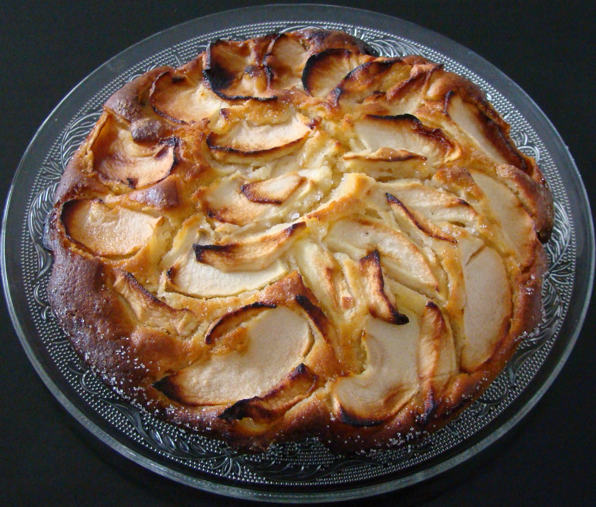 BIZCOCHO DE MANZANAS 1