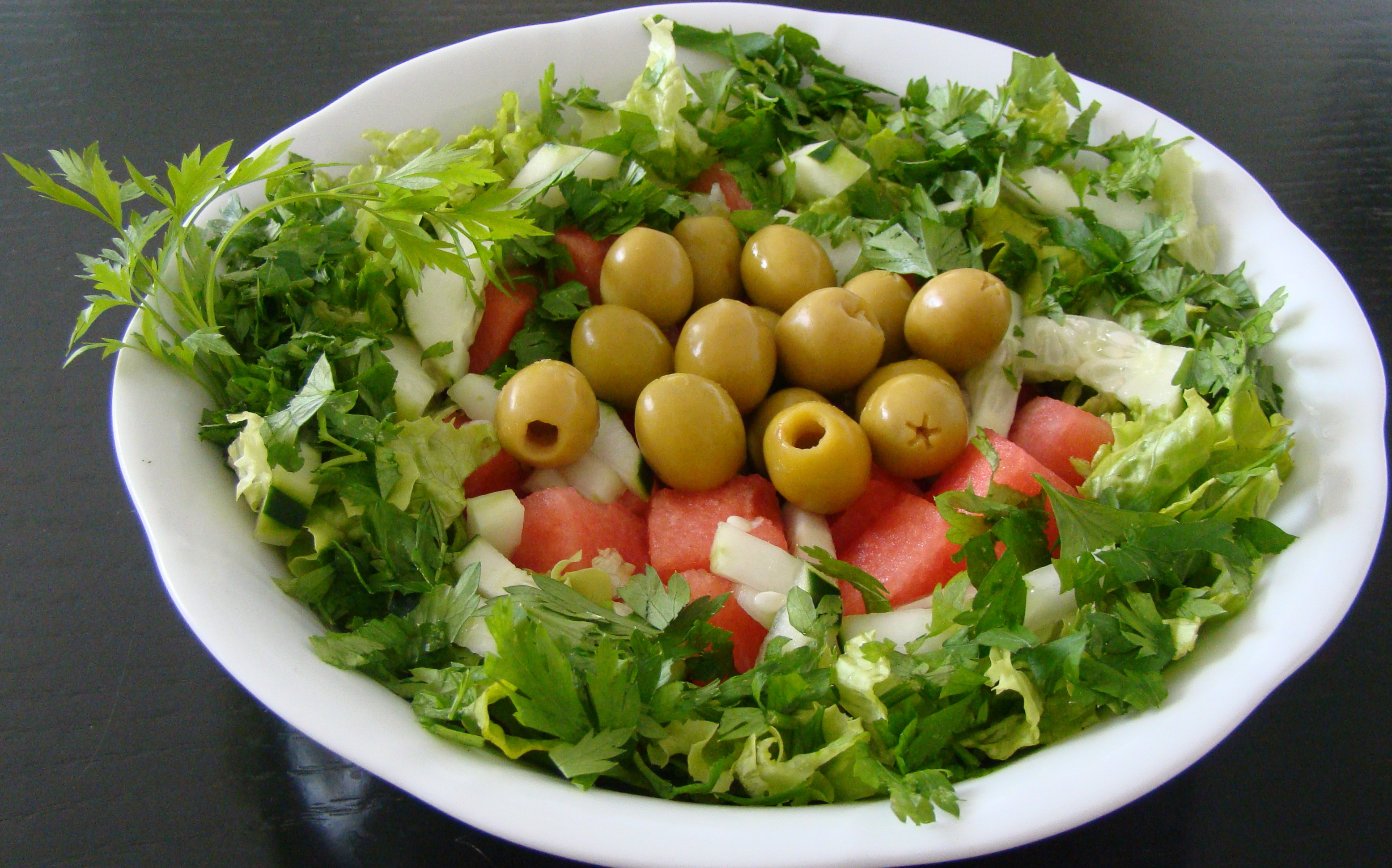 ENSALADA DE FRUTA Y ORTALISAS
