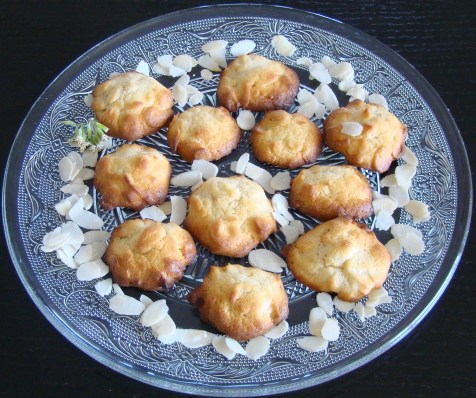 GALLETAS CON LAMÍNAS DE ALMENDRAS