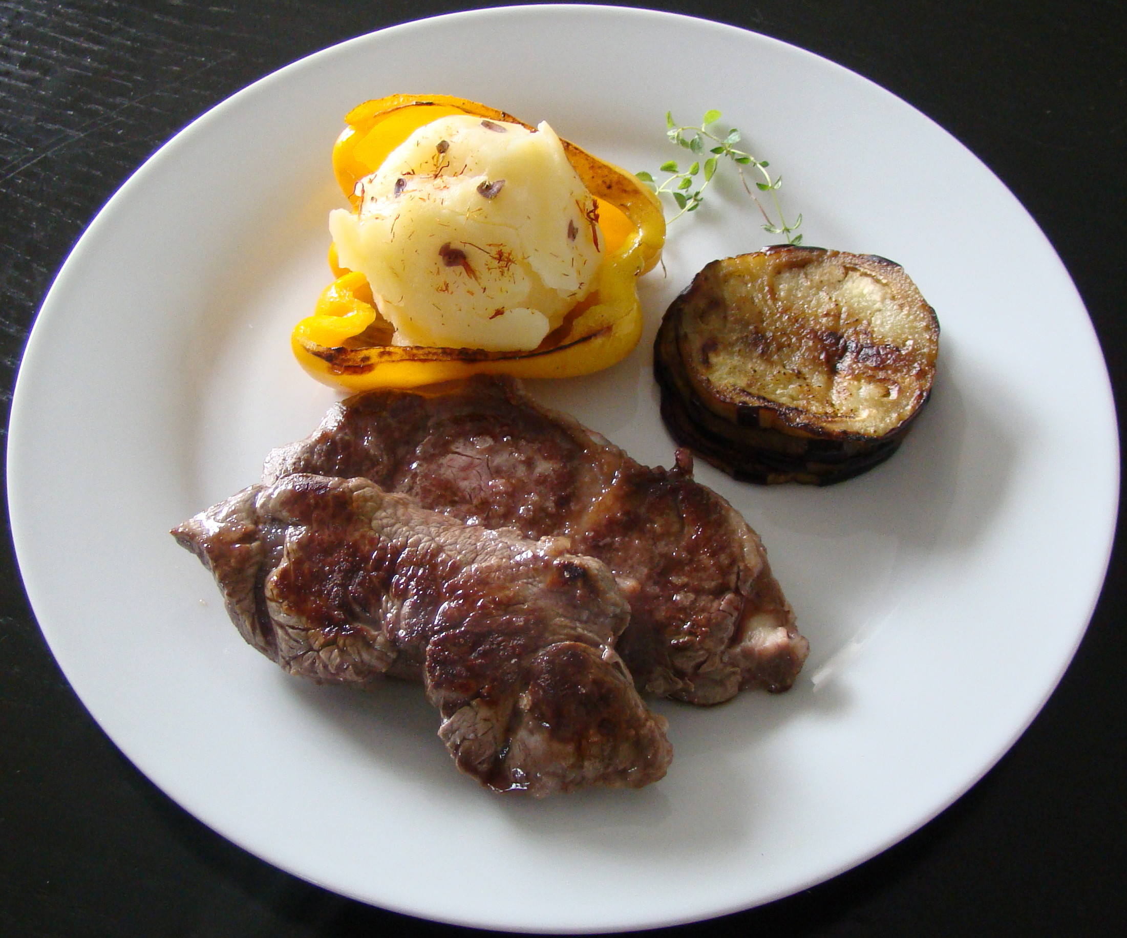 SOLOMILLO ASADO CON VERDURAS