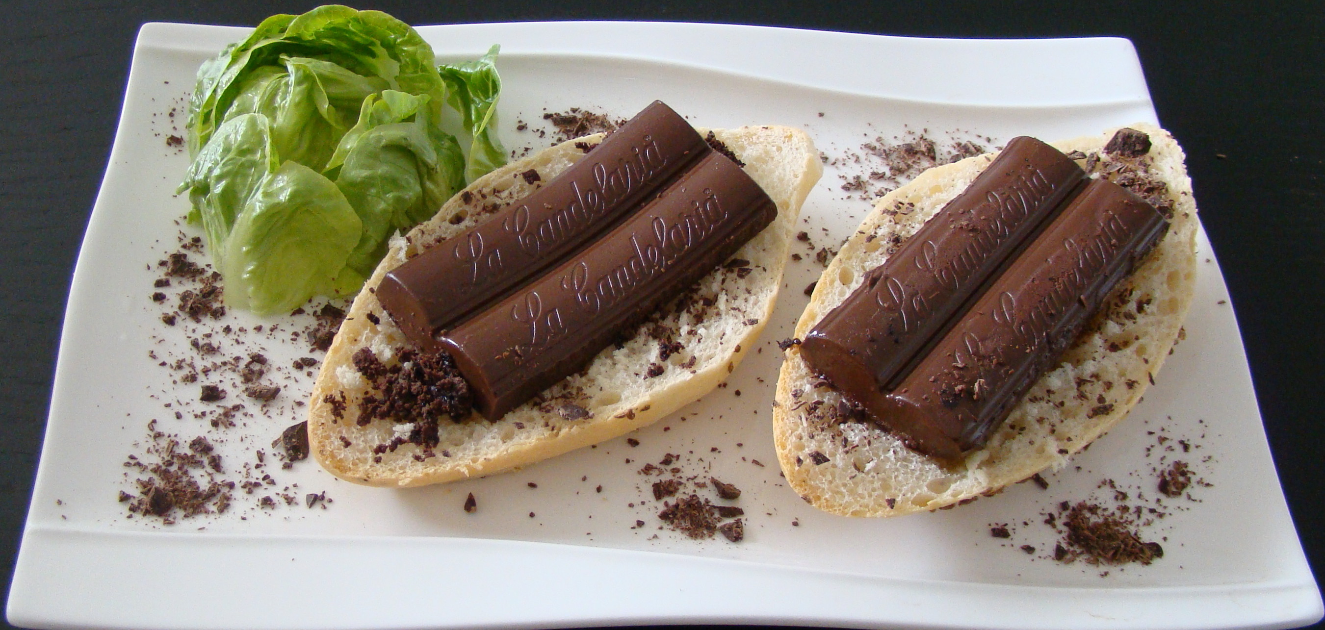 BOCADILLO DE CHOCOLATE