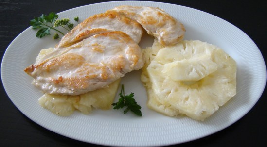 PECHUGA CON PIÑA NATURAL